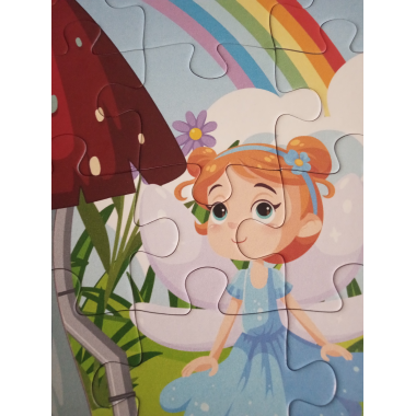 Puslespil til b&oslash;rn