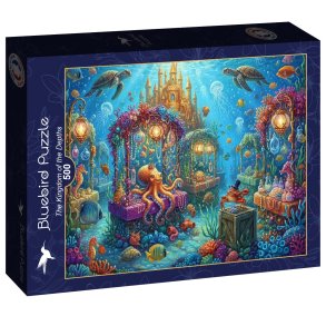 Bluebird puslespil med 500 brikker. Motiv: The Kingdom of the Depths.