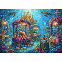 The Kingdom of the Depths puslespil med en fantasy undervands verden. 