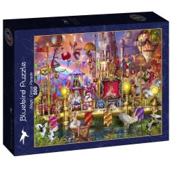 Bluebird puslespil med 500 brikker. Motiv: Magic Circus Parade.