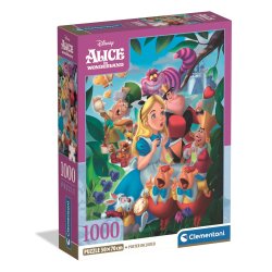 Clementoni puslespil med 1000 brikker. Motiv: Disney Alice in Wonderland.