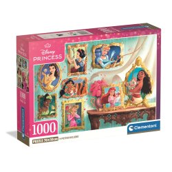 Clementoni puslespil med 1000 brikker. Motiv: Disney Princess.