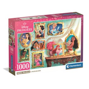 Clementoni puslespil med 1000 brikker. Motiv: Disney Princess.