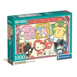 Clementoni puslespil med 1000 brikker. Motiv: Hello Kitty 2.