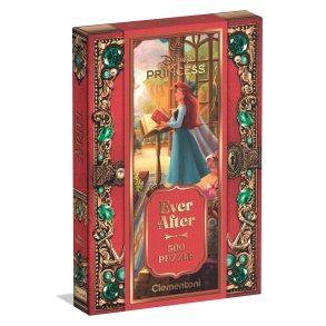 Clementoni puslespil med 500 brikker. Motiv: Puzzle Ever After - Disney Princess med Ariel.