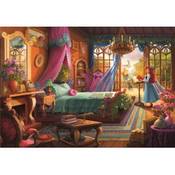 Puzzle Ever After - Disney Princess puslespil med Ariel fra Den lille Havfrue. 