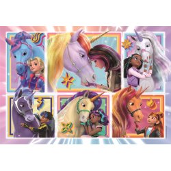Unicorn Academy puslespil med vennerne fra enhj�rningeakademiet. 