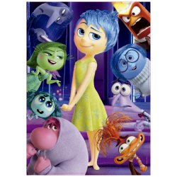 2 Puzzles - Inside Out 2 puslespil med personerne fra filmen.