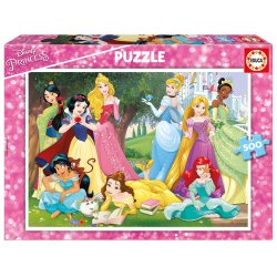 Mulan, Askepot, Snehvide, Jasmin, Tiana, Rapunzel, Ariel, Belle og Tornerose