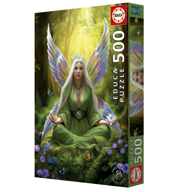 Educa puslespil med 500 brikker. Motiv: Empress - Anne Stokes.