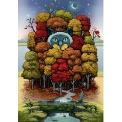 Take a trip - With Andy Kehoe med r�de- gule- og gr�nne tr�er.