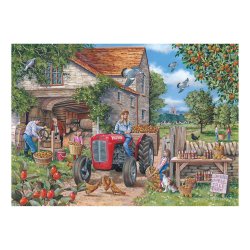 House of Puzzles puslespil med 150 mini brikker. Motiv: Cider & Rosie.