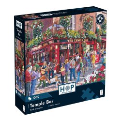 House of Puzzles puslespil med 1000 brikker. Motiv: Temple Bar.