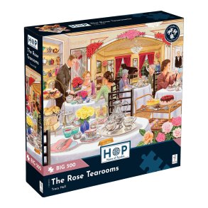 House of Puzzles puslespil med 500 XXL brikker. Motiv: The Rose Tearooms.