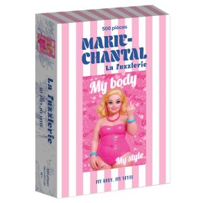 Marie-Chantal puslespil med 500 brikker. Motiv: My Body, My Style.