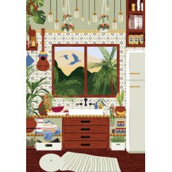 Vero Illustrates puslespil Venezuelan Kitchen med motiv af et k�kken.