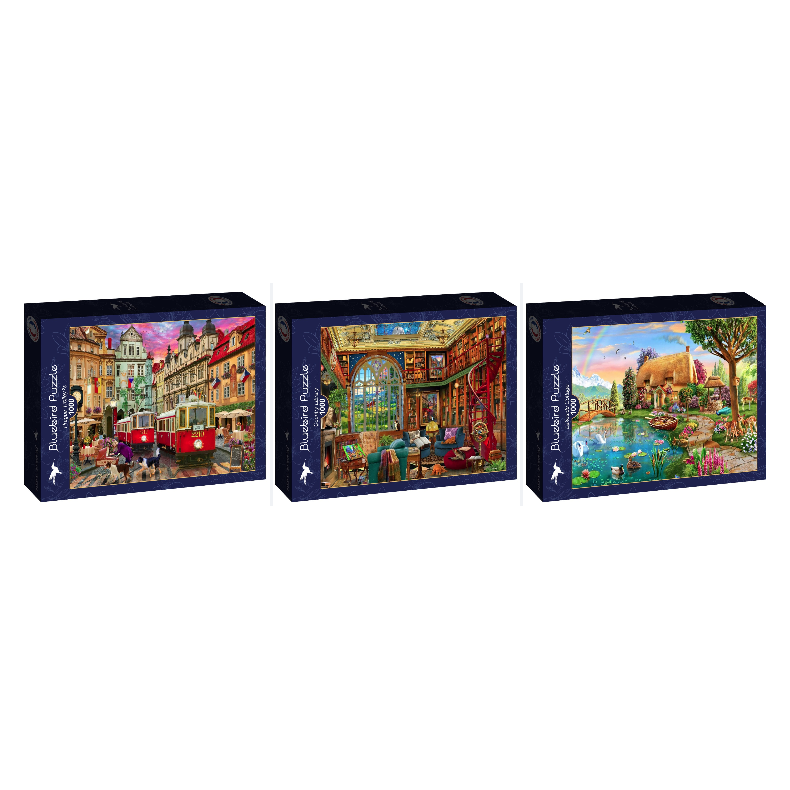 Bluebird bundle nr. 2 - 3x1000 brikker