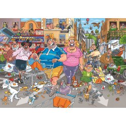 Wasgij Original 46 - Middle Aisle Madness! -1000 brikker