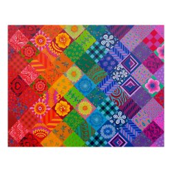 Patchwork Rainbow - 1000 brikker
