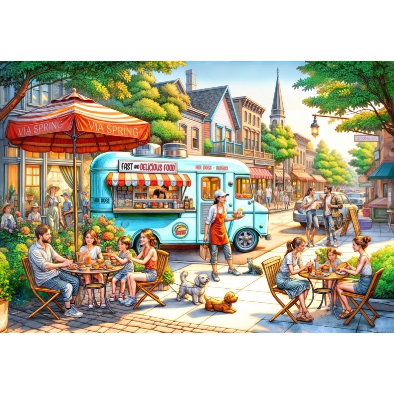 Fast and Delicious Food - 1000 brikker
