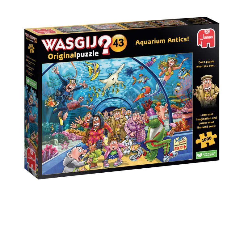 Wasgij Original 43 - It smells like fish -1000 brikker