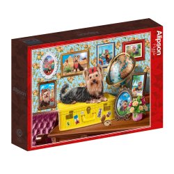 Yorkshire Terrier Puppy - 1000 brikker