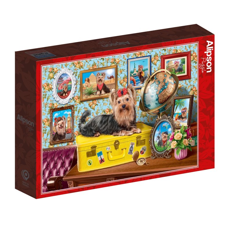 Yorkshire Terrier Puppy - 1000 brikker