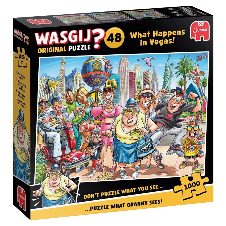 Wasgij Original 48 - What Happens in Vegas! -1000 brikker